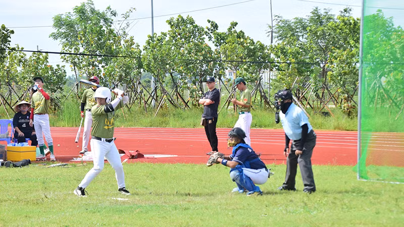 Các đội thi đấu sau lễ khai mạc.