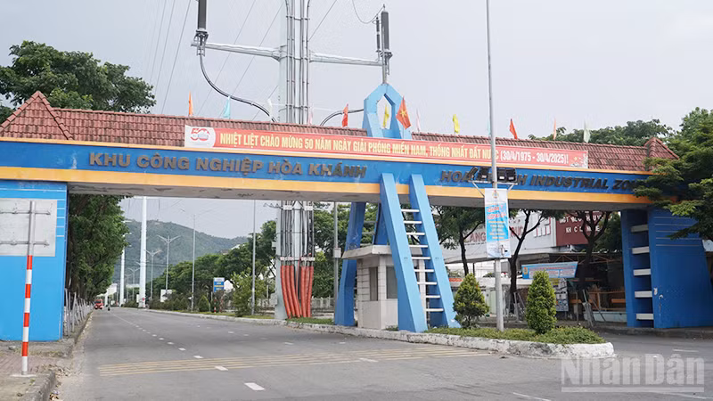 Khu công nghiệp Hòa Khánh có doanh nghiệp bị xử phạt vi phạm về lĩnh vực môi trường.