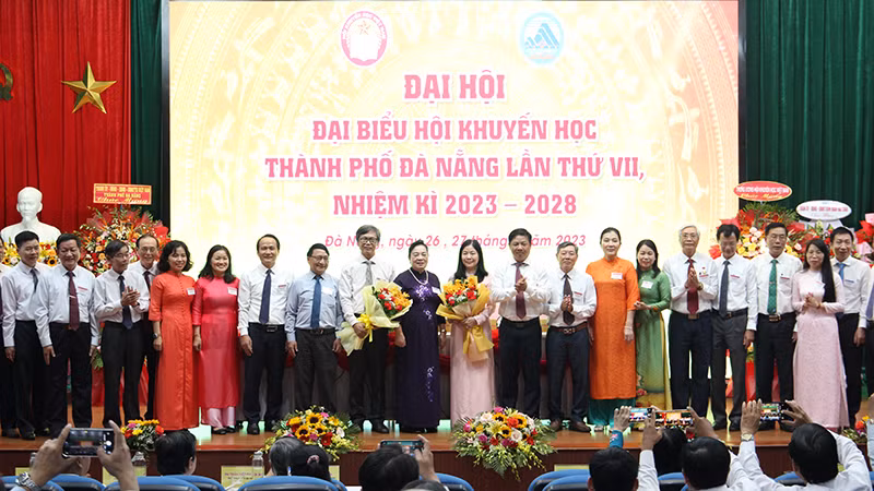 Ra mắt Ban Chấp hành Hội Khuyến học thành phố Đà Nẵng khóa VII, nhiệm kỳ 2023-2028.