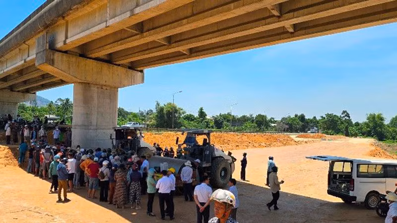 Hiện trường nơi xảy ra vụ việc thương tâm. (Ảnh AD)