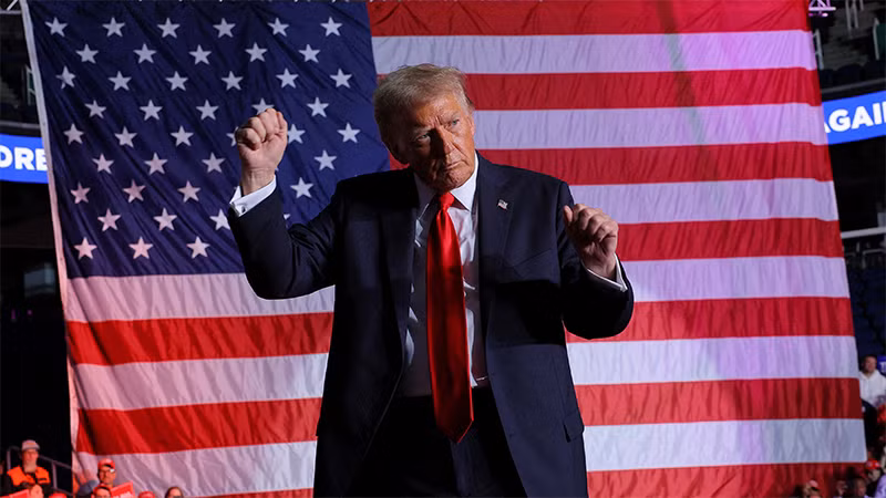 Ứng cử viên tổng thống đảng Cộng hòa Donald Trump. (Ảnh: Reuters)