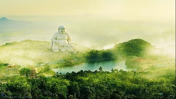 Đỉnh Thiên Cấm Sơn đẹp như tiên cảnh