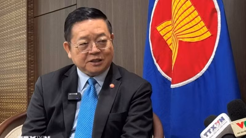 Tổng Thư ký ASEAN Kao Kim Hourn (Ảnh: TTXVN)