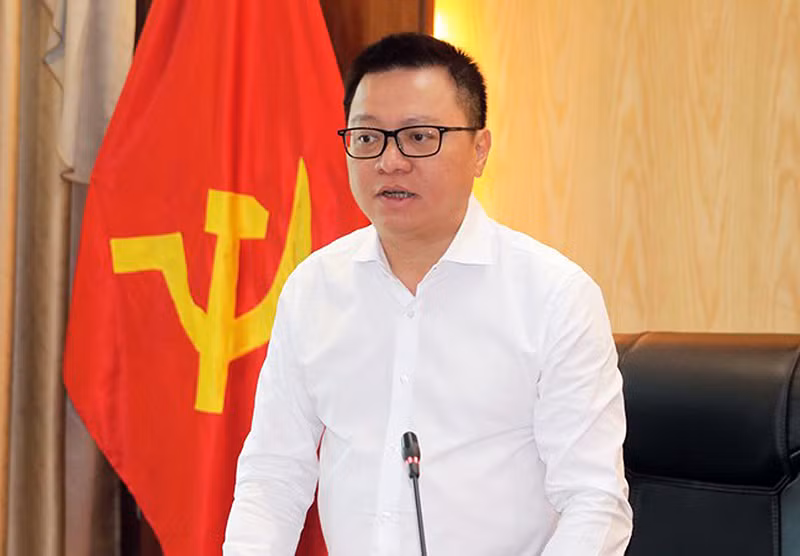 Đồng chí Lê Quốc Minh phát biểu ý kiến tại cuộc họp. Đồng chí Lê Quốc Minh phát biểu ý kiến tại cuộc họp.