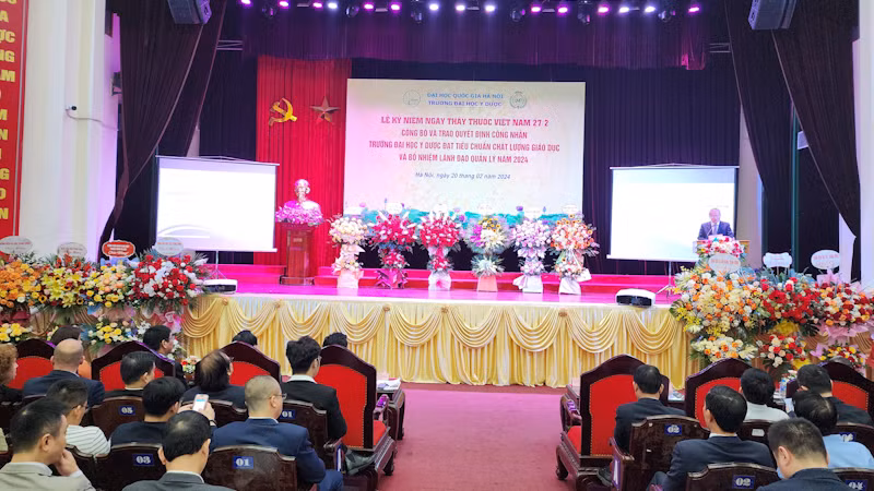 Quang cảnh lễ kỷ niệm.