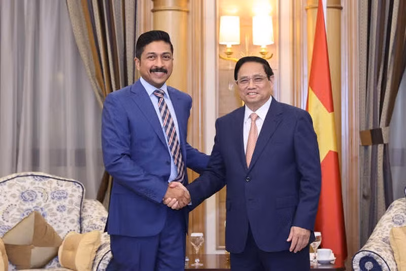 Thủ tướng Phạm Minh Chính tiếp ông Shehim Kottilingal, Giám đốc Tập đoàn Lulu.