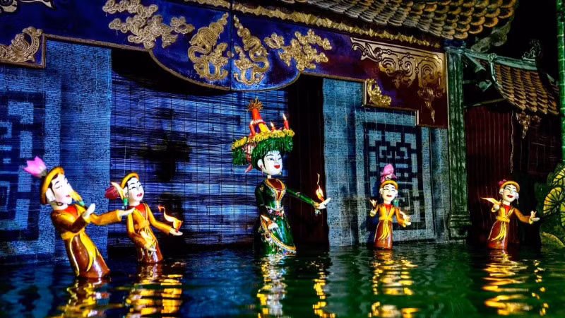 Nghệ thuật rối nước vẫn bắt nhịp vào đời sống đương đại.