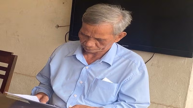 Bị can Trần Tấn Hùng.