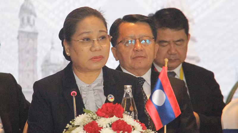 Bộ trưởng Thông tin, Văn hóa và Du lịch Lào Suansavanh Viyaketh chủ trì Hội nghị. (Ảnh: Hải Tiến) Bộ trưởng Thông tin, Văn hóa và Du lịch Lào Suansavanh Viyaketh chủ trì Hội nghị. (Ảnh: Hải Tiến)