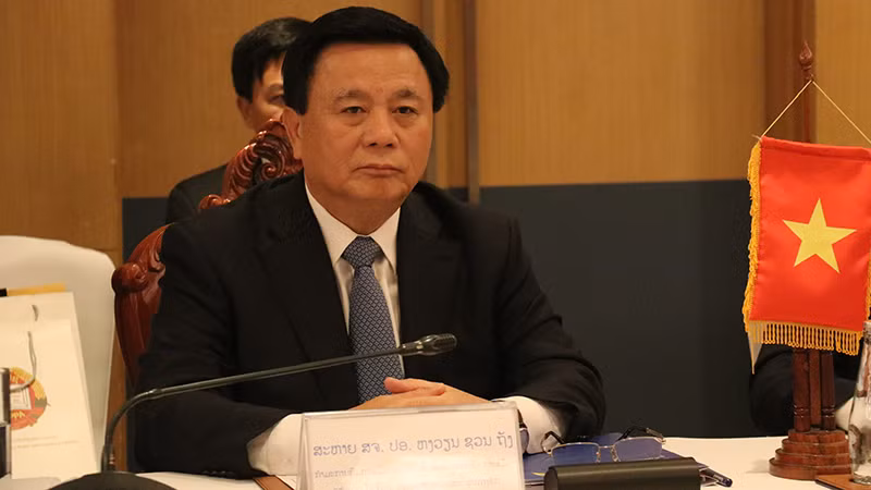 Đồng chí Nguyễn Xuân Thắng phát biểu ý kiến tại buổi làm việc. (Ảnh: HẢI TIẾN) Đồng chí Nguyễn Xuân Thắng phát biểu ý kiến tại buổi làm việc. (Ảnh: HẢI TIẾN)
