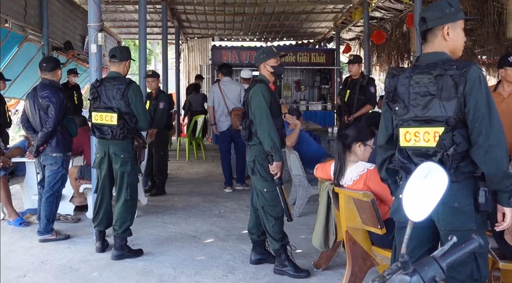 Các lực lượng tham gia cùng Ban Chuyên án. Các lực lượng tham gia cùng Ban Chuyên án.