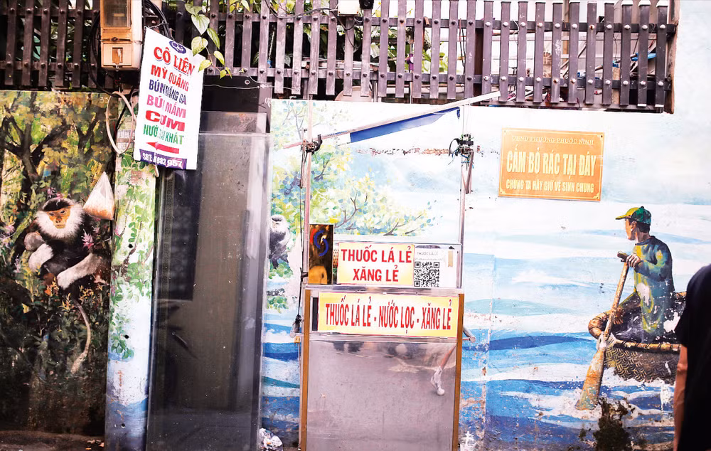 Hình ảnh hiện tại của Làng bích họa Đà Nẵng.