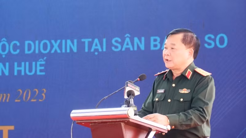 Phát biểu tại buổi lễ, Thượng tướng Hoàng Xuân Chiến nhấn mạnh: "Việc hoàn thành dự án này là một dấu mốc lớn có ý nghĩa hết sức quan trọng". Phát biểu tại buổi lễ, Thượng tướng Hoàng Xuân Chiến nhấn mạnh: "Việc hoàn thành dự án này là một dấu mốc lớn có ý nghĩa hết sức quan trọng".