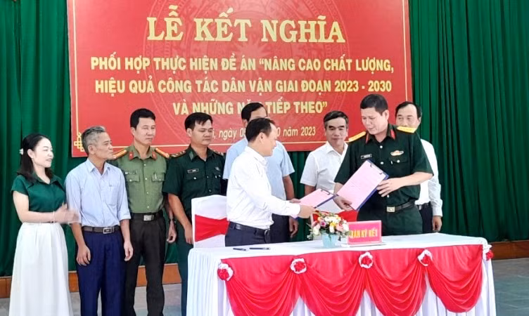 Bộ Chỉ huy Quân sự tỉnh và Ủy ban nhân dân huyện A Lưới đã thống nhất thỏa thuận 5 nhóm nội dung quan trọng cần phối hợp thực hiện.