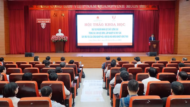 Tại hội thảo khoa học do Ban Tuyên giáo Trung ương phối hợp với Đại học Huế tổ chức.