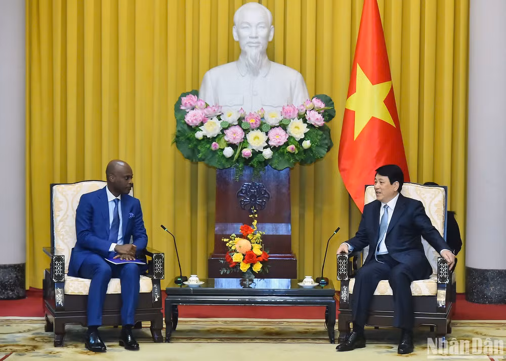 Chủ tịch nước Lương Cường tiếp Bộ trưởng Ngoại giao, Hội nhập khu vực và Kiều dân Cộng hòa Togo