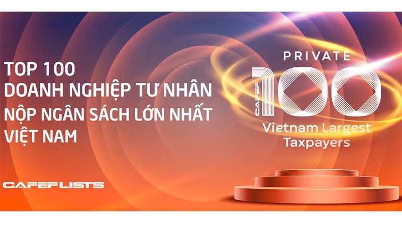 Theo danh sách, 100 doanh nghiệp dẫn đầu của PRIVATE 100 có tổng nộp ngân sách năm 2023 đạt gần 173.000 tỷ đồng.