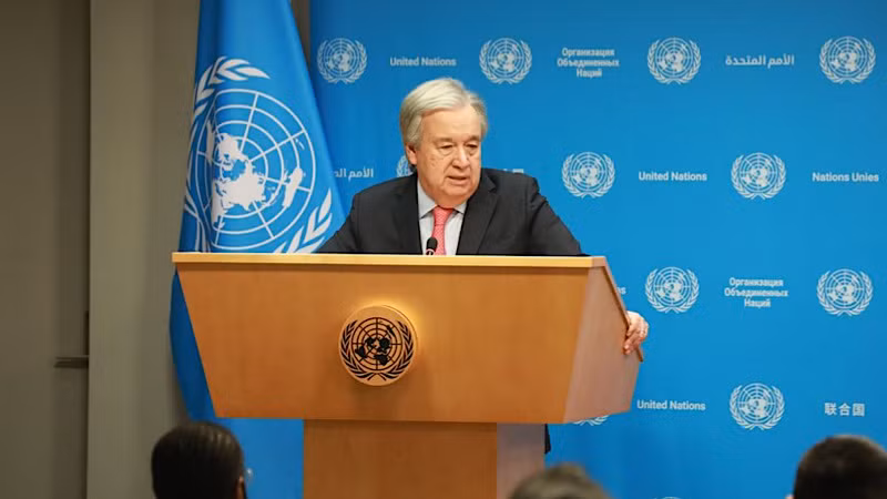 Tổng thư ký Antonio Guterres. (Ảnh: THX/TTXVN)