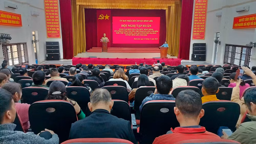  Quang cảnh lớp tập huấn