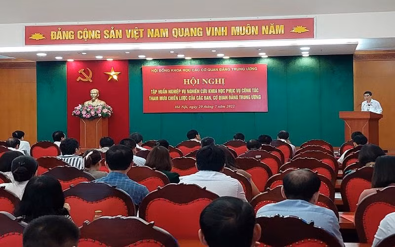 Quang cảnh hội nghị.