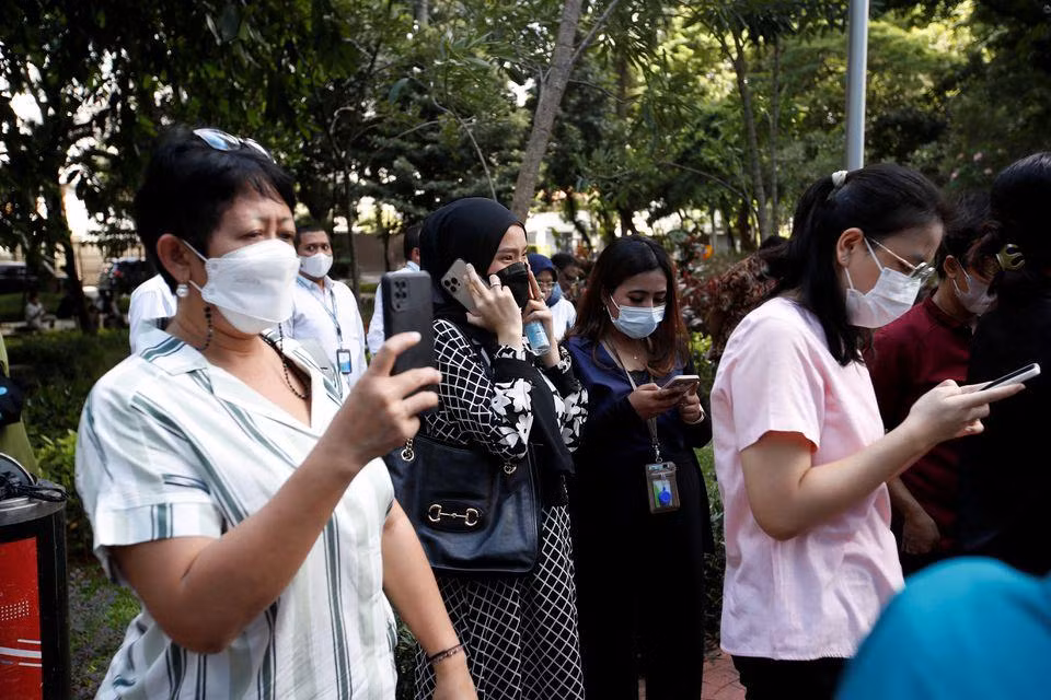 Theo BMKG, trận động đất có độ lớn 5,6. (Ảnh: Reuters)