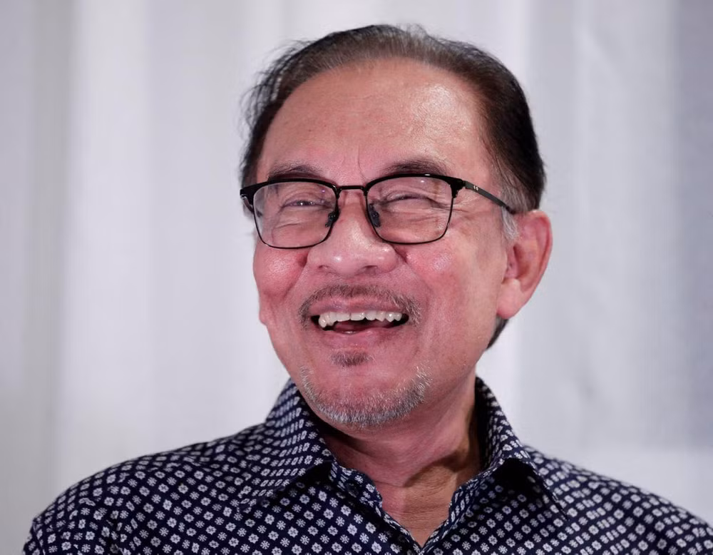 Ông Anwar Ibrahim trong cuộc phỏng vấn với Reuters tại Malaysia, ngày 4/11/2022. (Ảnh: Reuters)