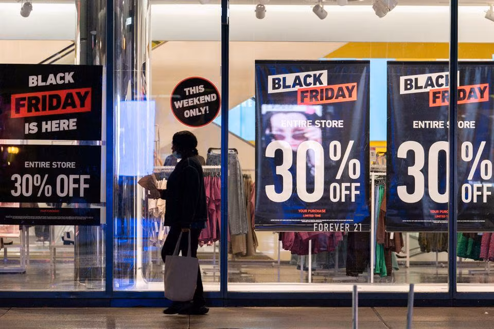 New York trong dịp Black Friday năm 2021. (Ảnh: Reuters)