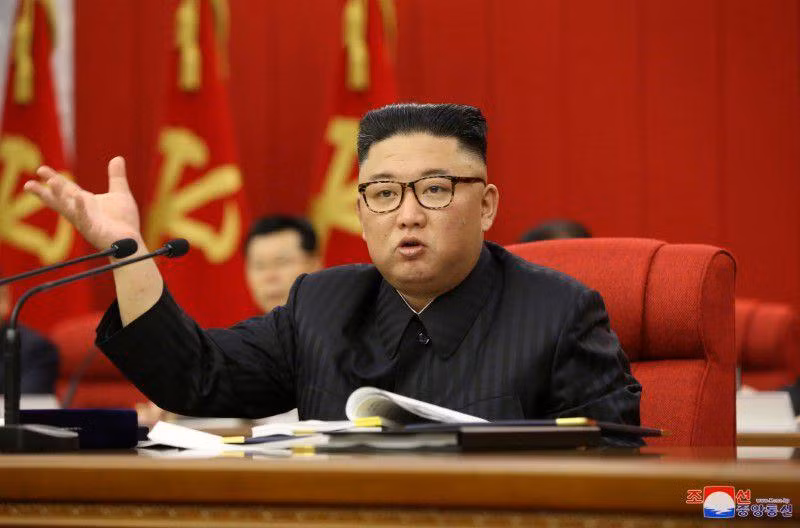 Nhà lãnh đạo Triều Tiên Kim Jong-un. (Ảnh: KCNA/Reuters)