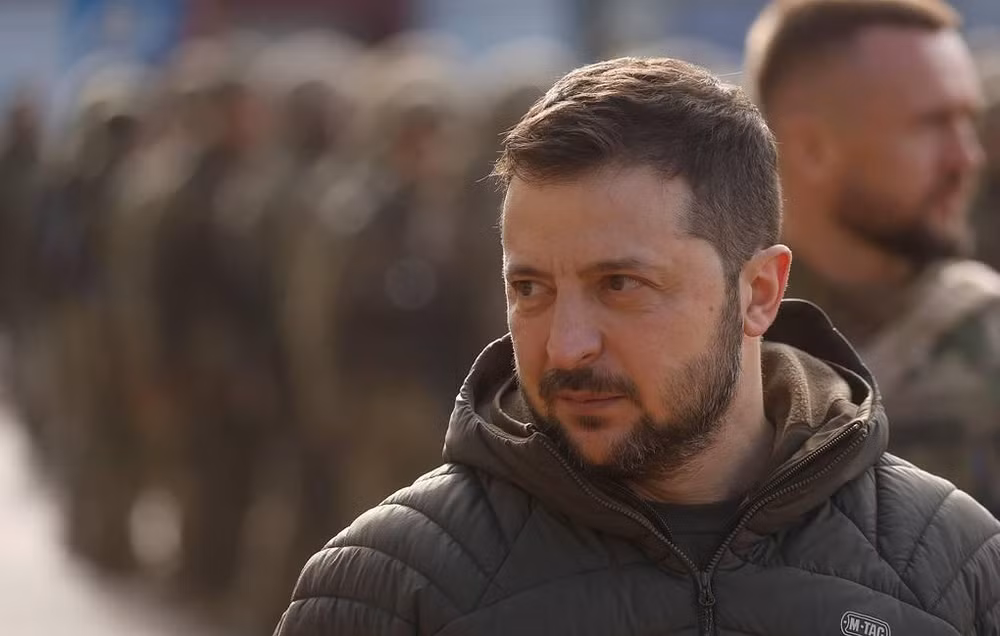 Tổng thống Ukraine Vladimir Zelensky. (Ảnh: Reuters)