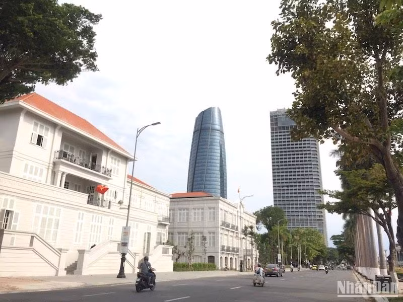 Một góc đô thị Đà Nẵng.
