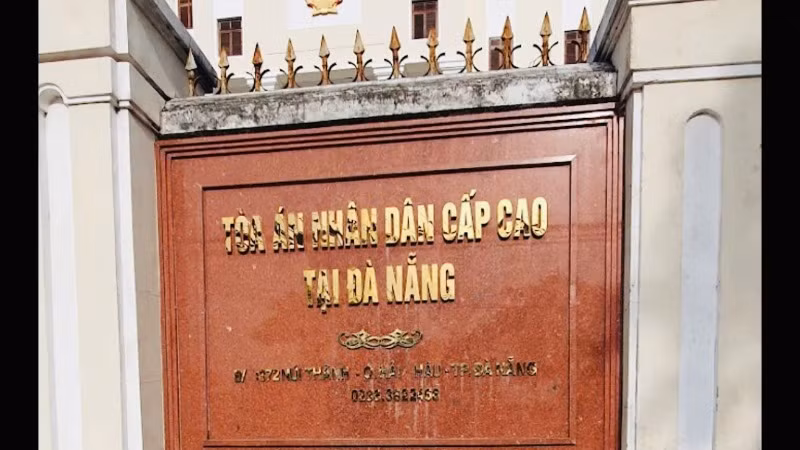 Trụ sở Tòa án nhân dân cấp cao tại Đà Nẵng. (Ảnhh: T.H)