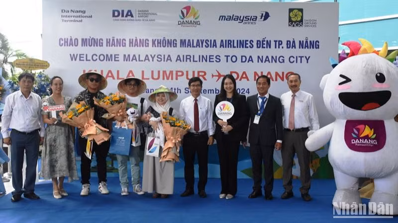Đà Nẵng có chuyến bay trực tiếp từ Kuala Lumpur, Malaysia. (Ảnh: ANH ĐÀO)
