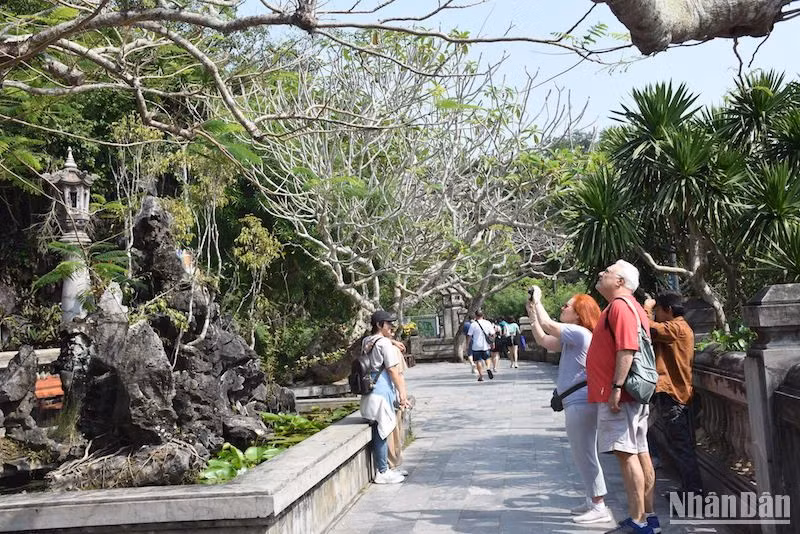 Một góc Danh lam thắng cảnh quốc gia đặc biệt Ngũ Hành Sơn, Đà Nẵng. (Ảnh: ANH ĐÀO)