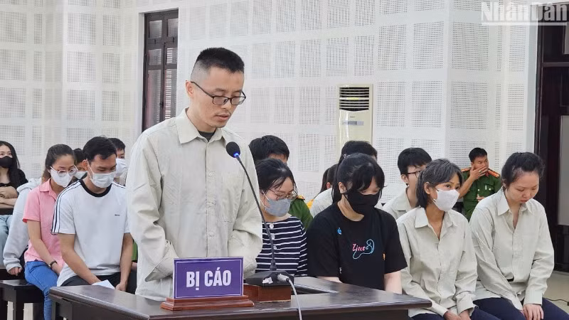 Wang YunTao tại phiên tòa. (Ảnh: AD)