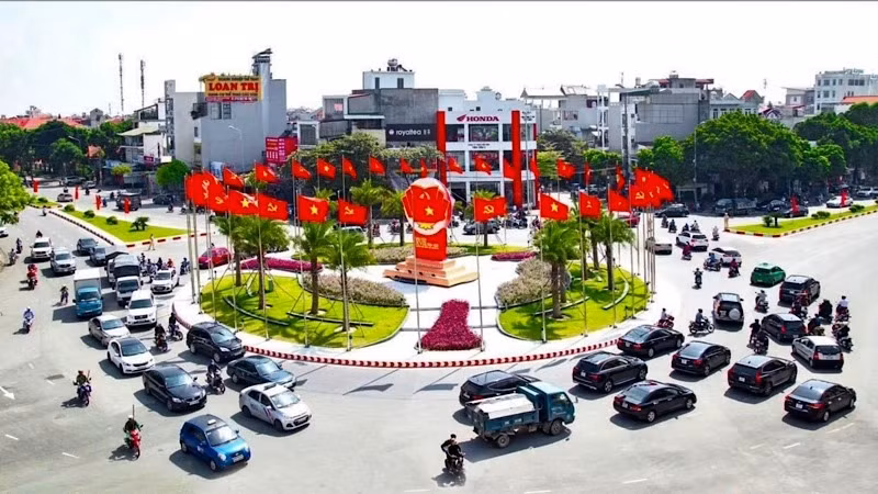 Thành phố Hải Dương. Ảnh: Quốc Vinh