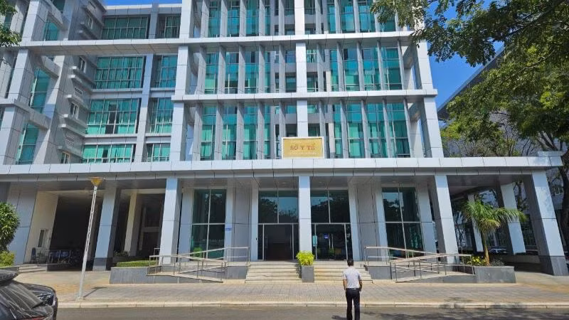 Sở Y tế trong Trung tâm Hành chính tỉnh Bà Rịa-Vũng Tàu.