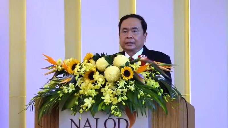 Phó Chủ tịch Thường trực Quốc hội Trần Thanh Mẫn: Hội nghị là cơ hội trao đổi kinh nghiệm thực tiễn, thúc đẩy hợp tác. Phó Chủ tịch Thường trực Quốc hội Trần Thanh Mẫn: Hội nghị là cơ hội trao đổi kinh nghiệm thực tiễn, thúc đẩy hợp tác.