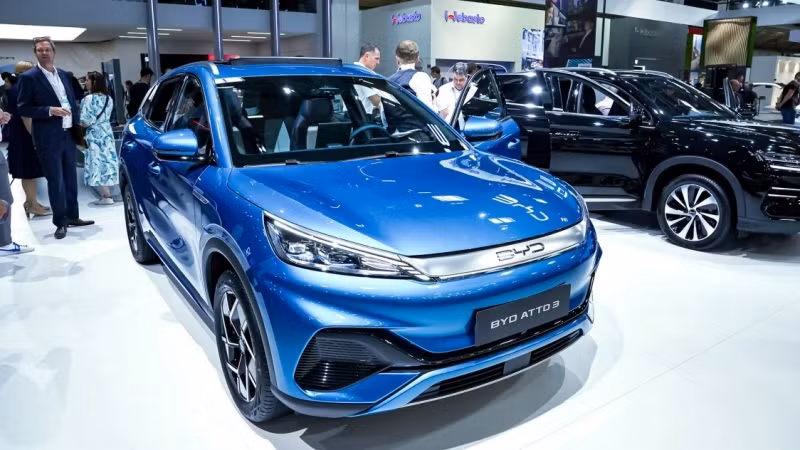 Mẫu xe của BYD. (Nguồn: Reuters)