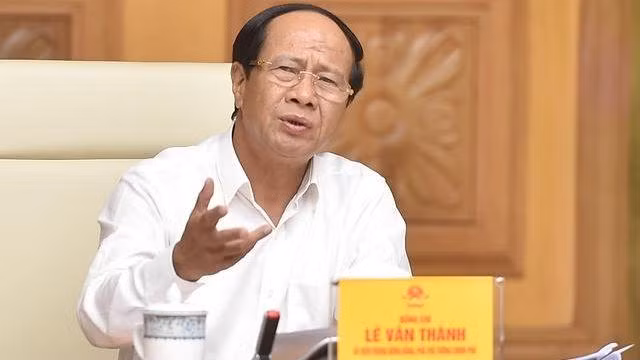 Phó Thủ tướng Lê Văn Thành. (Ảnh: VGP)