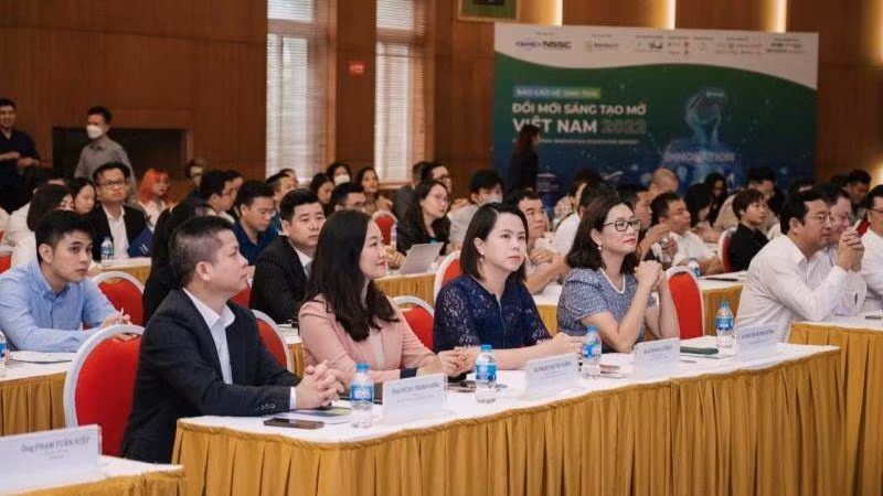 Lễ khởi động Dự án phát hành Báo cáo Hệ sinh thái Đổi mới sáng tạo mở Việt Nam năm 2022.
