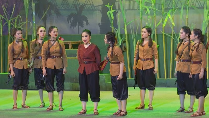 Tiết mục biểu diễn của Trung tâm Văn hóa nghệ thuật tỉnh Hà Nam tại Liên hoan Chèo toàn quốc năm 2022. Tiết mục biểu diễn của Trung tâm Văn hóa nghệ thuật tỉnh Hà Nam tại Liên hoan Chèo toàn quốc năm 2022.
