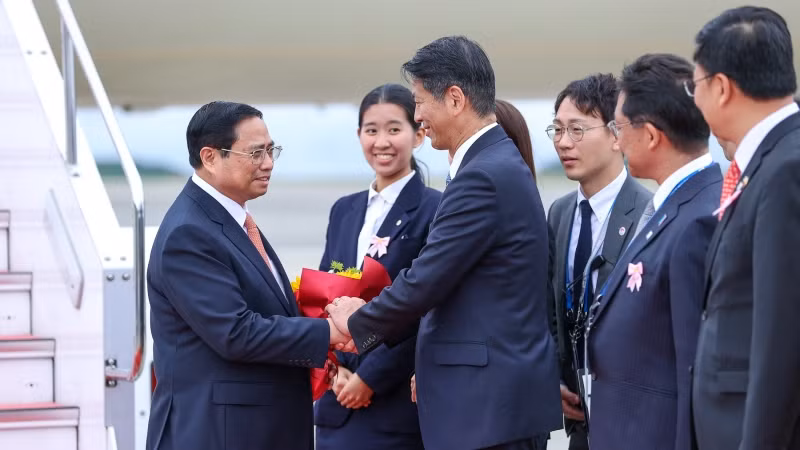 Thủ tướng Phạm Minh Chính lên đường dự Hội nghị thượng đỉnh G7 mở rộng và làm việc tại Nhật Bản từ ngày 19-21/5/2023. (Ảnh: Nhật Bắc) Thủ tướng Phạm Minh Chính lên đường dự Hội nghị thượng đỉnh G7 mở rộng và làm việc tại Nhật Bản từ ngày 19-21/5/2023. (Ảnh: Nhật Bắc)
