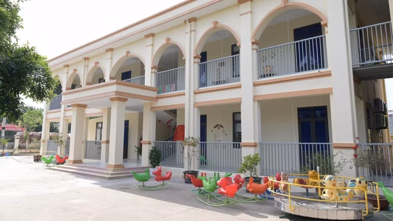 BSR tài trợ 5 tỷ đồng xây dựng công trình nhà lớp học Trường Mầm non thôn Yến Đô.