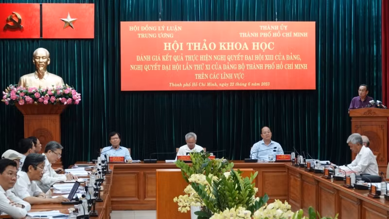 Quang cảnh buổi Hội thảo.