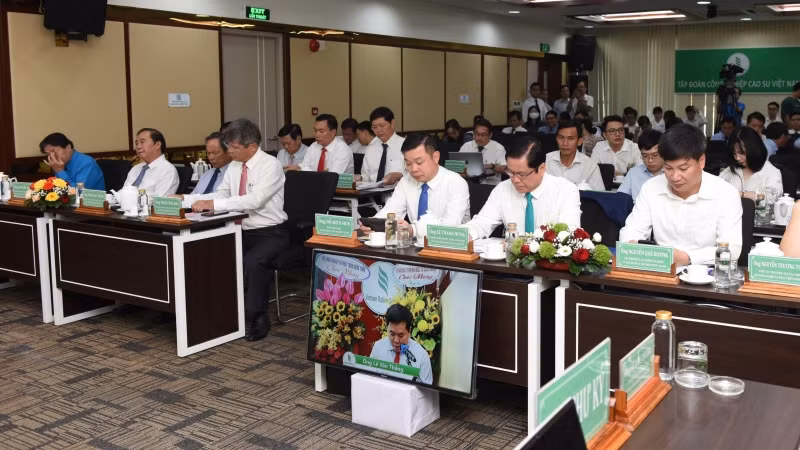 : Toàn cảnh đại hội cổ đông thường niên VRG năm 2023.