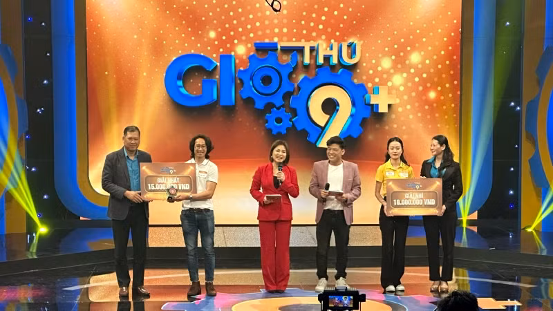 Các đội chơi đến từ đất mỏ Quảng Ninh tham gia buổi ghi hình đầu tiên vào của Giờ thứ 9+ năm 2023.