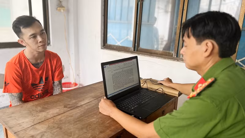 Công an tỉnh đang tạm giữ đối tượng Nguyễn Văn Nghĩa.