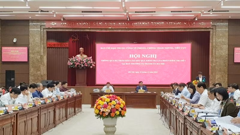 Quang cảnh buổi làm việc.