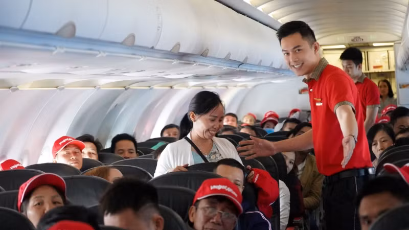 Ngày đôi 6/6, Vietjet giảm 90% cực phiêu