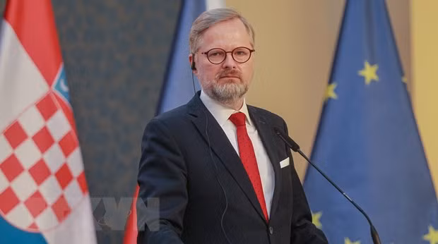 Thủ tướng Séc Petr Fiala sẽ có chuyến thăm chính thức Việt Nam. (Ảnh: AFP/TTXVN)